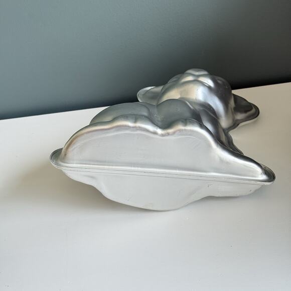 Vintage 1974 Wilton Lion King Simba Cub 3D Party Cake Pan Mold Aluminum T81 - Picture 8 of 9